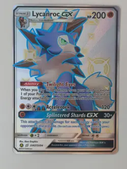 Wolwerock GX SV67/SV94 Hidden Fates Shiny Full Art Englisch NM Pokemon - Image 1