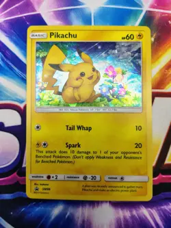 Pikachu SM86 Holo Promo – Pokemon TCG (2017) LP-MP - Image 1