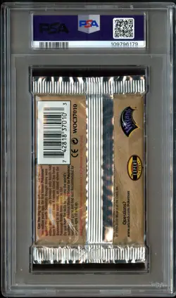 PSA 9 MINT Fossil RED LOGOS (1999-2000) Australia SEALED Pack Pokemon 179 - Image 3