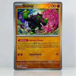 Okidogi (Master Ball Pattern) 057/131 Sv: Prismatic Evolutions Holo Pokemon TCG - Image 1