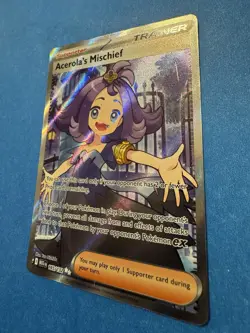 Pokemon TCG Acerola’s Mischief 165/132 Ultra Rare English Mega Evolution NM - Image 2