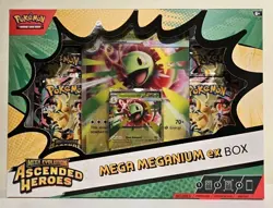 Pokemon TCG Mega Meganium ex Box Lot of 2 Sealed Ascended Heroes - Image 2