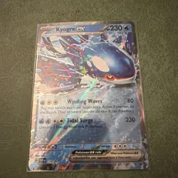 Kyogre ex 178 Holo Promo Scarlet & Violet Promo Pokemon - Image 1