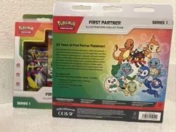 2x Pokemon TCG First Partner Illustration Collection Box Series 1 Sealed - Image 2