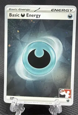 Darkness Energy SVE 015 NM Cosmos Holo Prize Pack Series 7 [Play! Pokemon Stamp] - Image 1