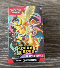 Pokemon TCG: Mega Evolution Ascended Heroes Booster Bundle (6 Booster Packs) - Image 1