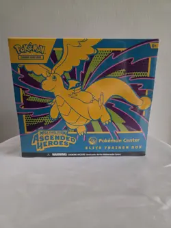Pokemon: Ascended Heroes Pokemon Center Elite Trainer Box ETB NEW SEALED - Image 1