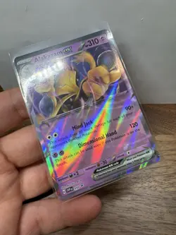 Alakazam ex (Error No Star Pattern) Pokemon BLACK STAR Promo #050 Holo - Image 2