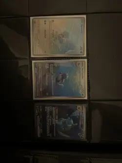 Pokemon 151 Set IR & Sir Blastoise EX Wartortle Squirtle, English,MINT Condition - Image 1