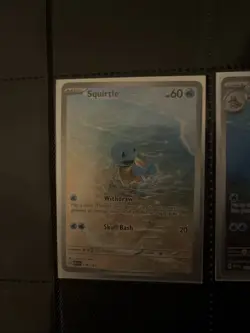 Pokemon 151 Set IR & Sir Blastoise EX Wartortle Squirtle, English,MINT Condition - Image 2
