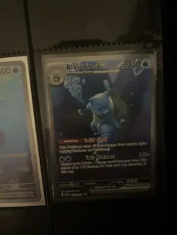 Pokemon 151 Set IR & Sir Blastoise EX Wartortle Squirtle, English,MINT Condition - Image 4