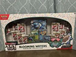 Pokemon TCG Scarlet & Violet 151 Blooming Waters Premium Collection Set SEALED - Image 1