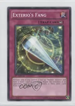 Exterio's Fang 1st Ed. YuGiOh Starstrike Blast #STBL-EN075 2010 - Image 1