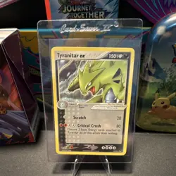 Pokemon Tyranitar ex 17/17 EX Team Rocket Returns Rare Stage 2 English (2004) - Image 1