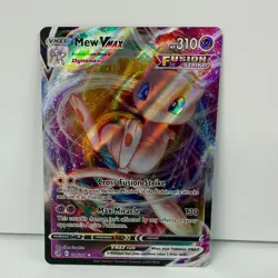 Pokemon Fusion Strike Mew Vmax 114/264 LP - Image 1