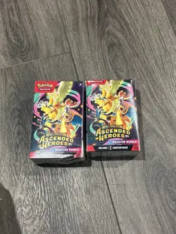 Pokemon Ascended Heroes Booster Bundle Lot Of 2 - Slight Damage - Image 1