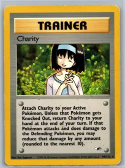Charity 99/132 R Gym Heroes Unlimited DMG Pokemon - Image 1