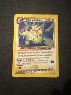 Dark Ampharos 1/105 Neo Destiny Holo Pokemon Tcg - Image 1