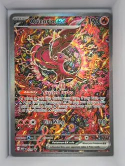 Pokemon TCG Oricorio ex 024 Phantasmal Flames Mega Evolution Promo Full Art - Image 1