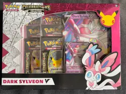 Dark Sylveon V Collection Pokemon Celebrations 25th Anniversary 2021 OVP English - Image 1
