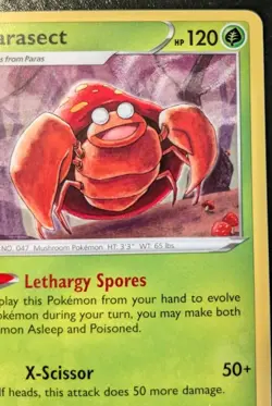 Parasect 005/196 Rare Sword & Shield: Lost Origin Pokemon TCG - Image 3