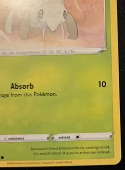 Nincada 013/185 Common Sword & Shield: Vivid Voltage Pokemon TCG - Image 5