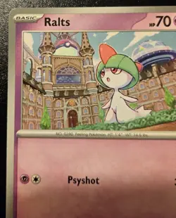Ralts 084/198 Common Scarlet & Violet Pokemon TCG - Image 2