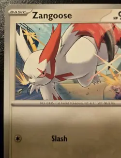 Zangoose 146/198 Common Scarlet & Violet Pokemon TCG - Image 2