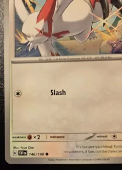 Zangoose 146/198 Common Scarlet & Violet Pokemon TCG - Image 4