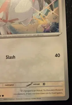 Zangoose 146/198 Common Scarlet & Violet Pokemon TCG - Image 5