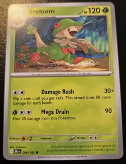 Breloom 006/182 Common Scarlet & Violet: Destined Rivals Pokemon TCG - Image 1