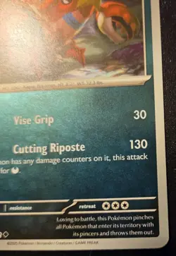 Crawdaunt 085/132 Reverse Holo Uncommon Mega Evolution Pokemon TCG - Image 5