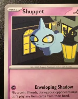 Shuppet 087/198 Common Scarlet & Violet Pokemon TCG - Image 2