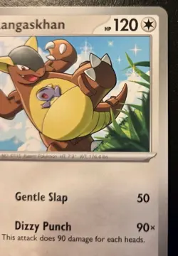 Kangaskhan 151/182 Common Scarlet & Violet: Destined Rivals Pokemon TCG - Image 3