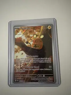 Pokemon Dedenne EX 093/193 Illustration Rare Perfect Order NM - Image 1