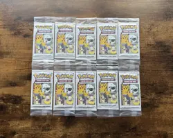Pokemon General Mills Booster TCG 25th Anniversary Cereal Promo New Sealed x10 - Image 1
