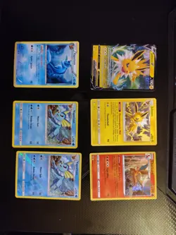 Pokemon Jolteon, Vaporeon And Charizard Lot N/M - Image 1