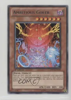R - Ambitious Gofer 1st Ed. YuGiOh Duelist evolution #DREV-EN036 2010 - Image 1