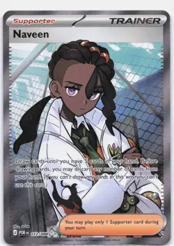 Naveen 112/088 Ultra Rare Perfect Order Pokemon Near Mint - Image 1