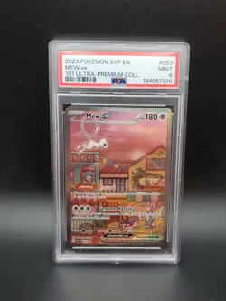 2023 Mew ex SVP 053 Pokemon 151 Ultra Premium Collection PSA 9 Pokemon TCG - Image 1