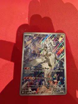 Pokemon Cards N's Reshiram 167/159 Journey Together Illustration Rare NM - Image 1