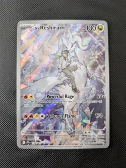 Pokemon N's Reshiram 167/159 Journey Together Illustration Rare NM/MINT - Image 1