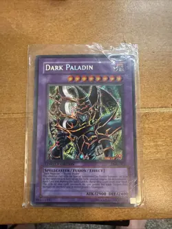 1996 Yu-Gi-Oh #DMG-001 "Dark Paladin" Secret Rare Limited Edition 98502113 - Image 1