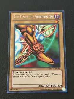 Left Leg of the Forbidden One LCYW-EN303 Legendary Collection 3: Yugi's World... - Image 2