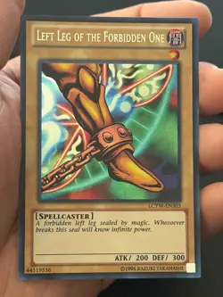 Left Leg of the Forbidden One LCYW-EN303 Legendary Collection 3: Yugi's World... - Image 3