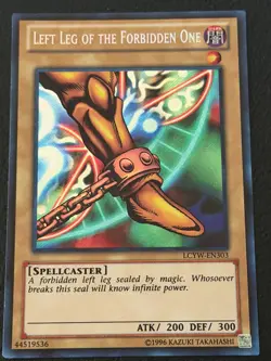 Left Leg of the Forbidden One LCYW-EN303 Legendary Collection 3: Yugi's World... - Image 4