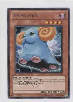 R - Hypnocorn 1st Ed. YuGiOh Duelist evolution #DREV-EN018 2010 - Image 1