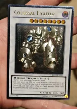 ultimate rare Colossal Fighter Turbo Pack: Booster Five TU05-EN000 Unlimited - Image 1