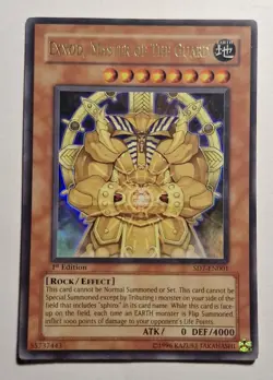 Yu-Gi-Oh! EXXOD MASTER OF THE GUARD SD7-EN001 ULTRA RARE 1st Edition - Image 1