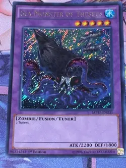 Yugioh 1x Sea Monster of Theseus Secret Rare MP17-EN231 2017 Mega-Tins 1st Ed NM - Image 2